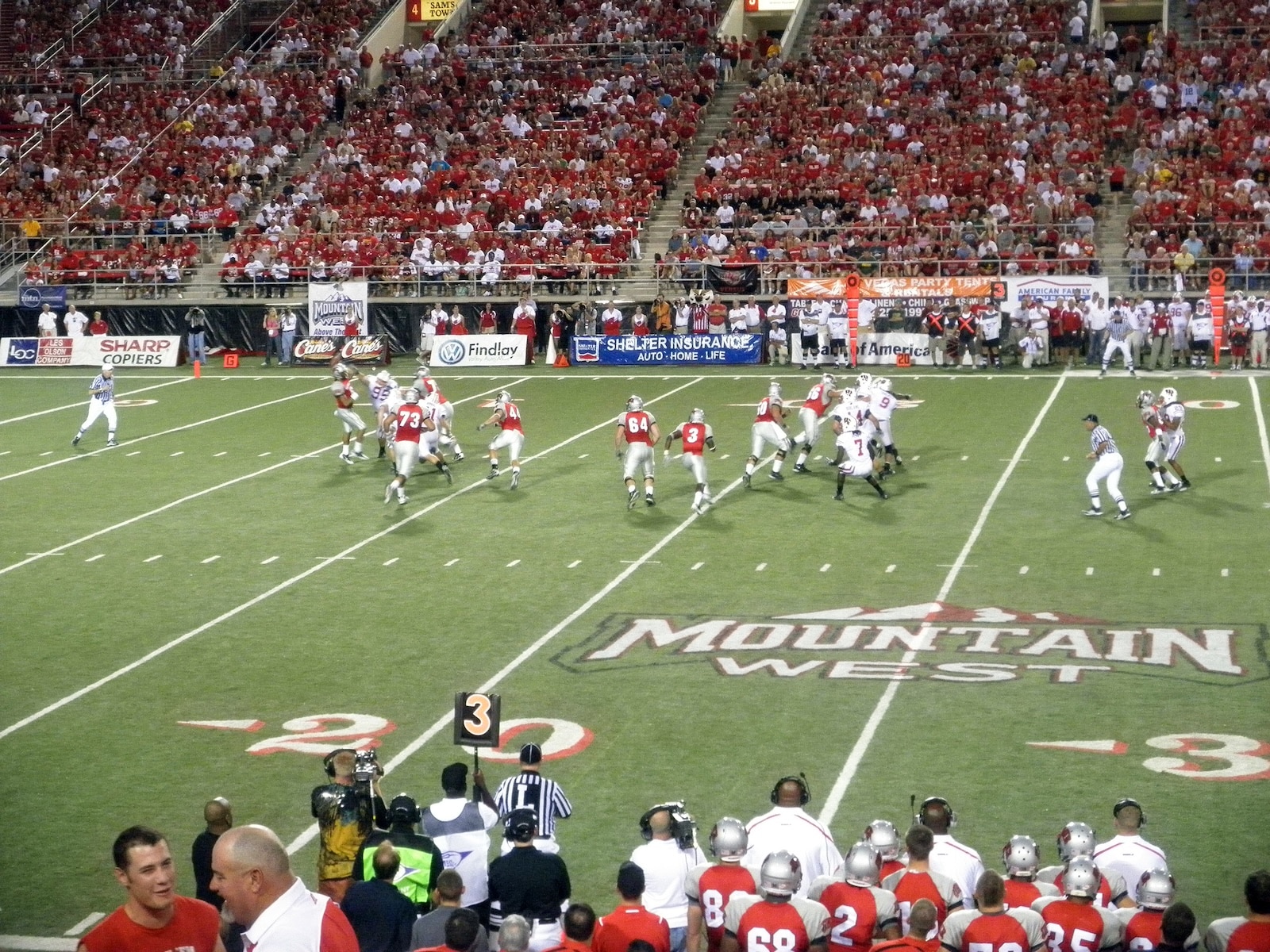 UW Madison football game near our Bed and Breakfast